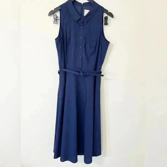 Gal Meets Glam Rose Cocktail Dress in Navy - Picture 2 of 6